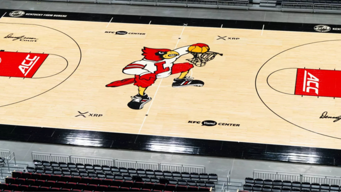UofL partnership with crypto company, logo to be placed on Denny Crum Court
