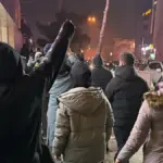 Trump revives Iran regime change speculation with cryptic call for people to ‘rise up’