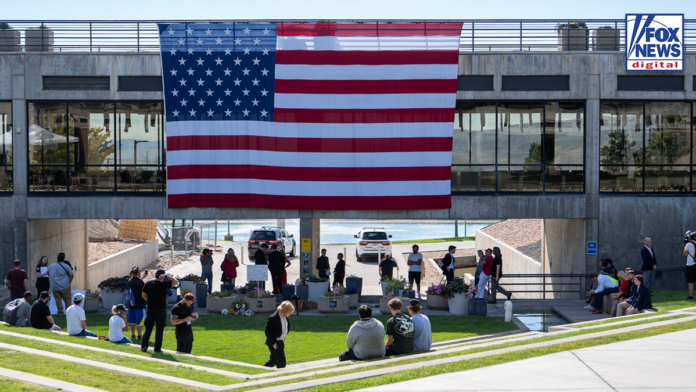 Charlie Kirk supporters return to site of assassination 1 year later: ‘We are still standing’